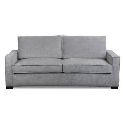 PHILIPA QUEEN SOFA BED/LOUNGE SOFA COUCH SETTEE MEMORY FOAM MATTRESS SLATE - MyChocolateWood