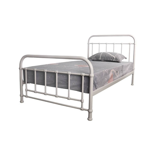 PICOLA SINGLE METAL BED WHITE