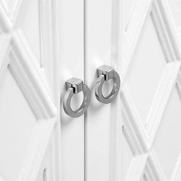 PLANTATION HAMPTON STYLE BUFFET IN WHITE MDF - MyChocolateWood