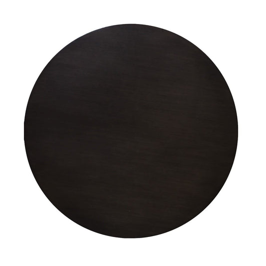 SABRAN MAHOGANY ROUND DINING TABLE GREY OAK - MyChocolateWood
