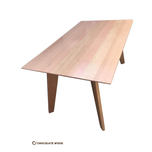 SERENA SOLID TASSIE OAK DINING TABLE - 180CM MADE TO ORDER - MyChocolateWood