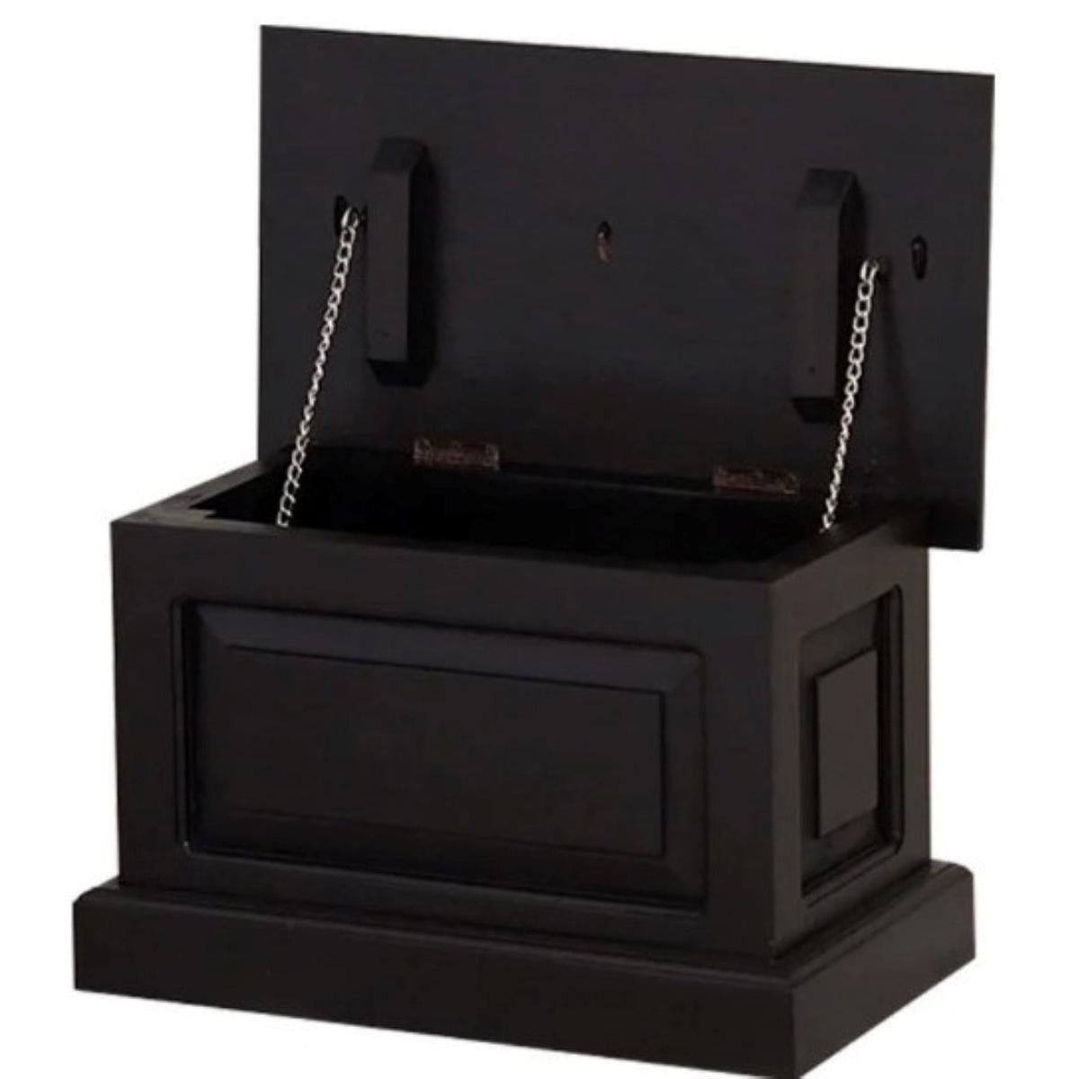 SET OF 2 NORA SMALL BLANKET BOXES IN SOLID MAHOGANY TIMBER - CHOCOLATE - MyChocolateWood