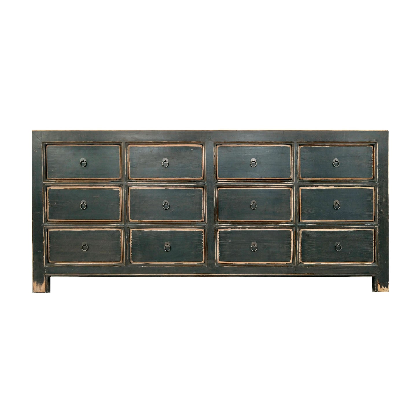 SHAYANG NGH007 CHINESE ANTIQUE SIDEBOARD BUFFET 12 DRAWERS - MyChocolateWood