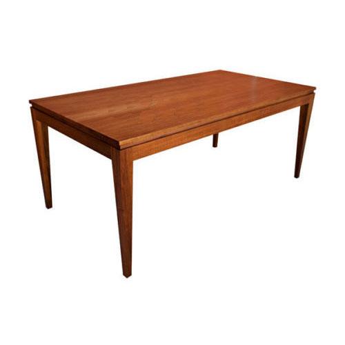 SOLID TASSIE OAK MELROSE DINING TABLE - 240CM. AUSTRALIAN MADE TO ORDER - MyChocolateWood