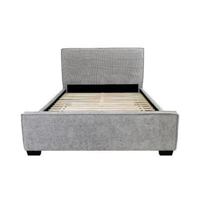 SPERLING FABRIC KING BED IN GREY