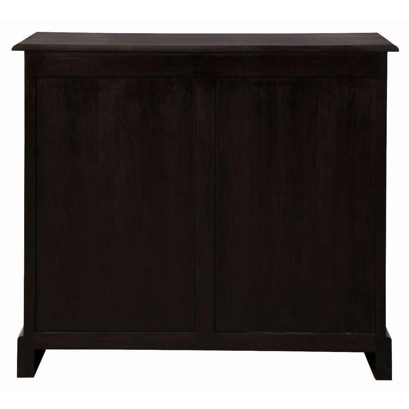 TASMANIA SOLID MAHOGANY BUFFET 2 DOORS 2 DRAWERS IN CHOCOLATE - MyChocolateWood