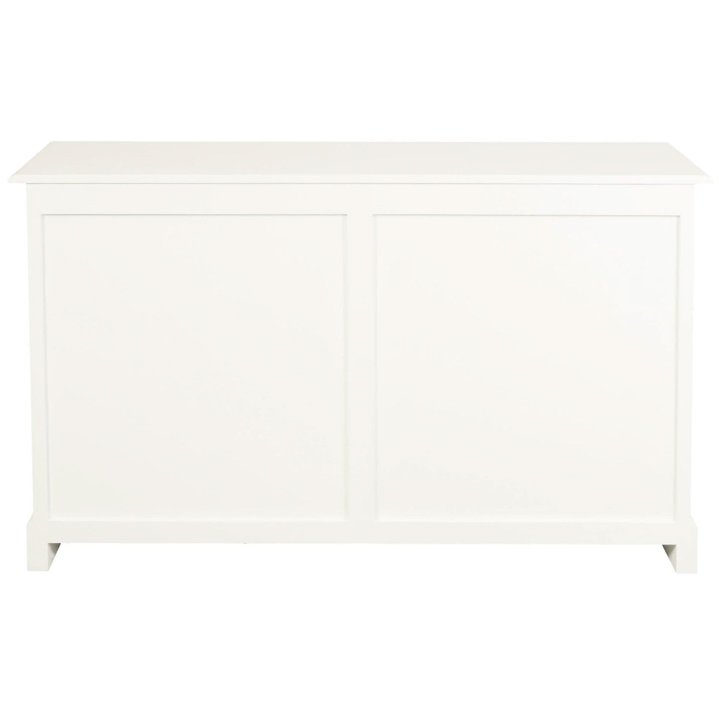 TASMANIA SOLID MAHOGANY BUFFET/SIDEBOARD 3 DOORS & 3 DRAWERS IN WHITE - MyChocolateWood