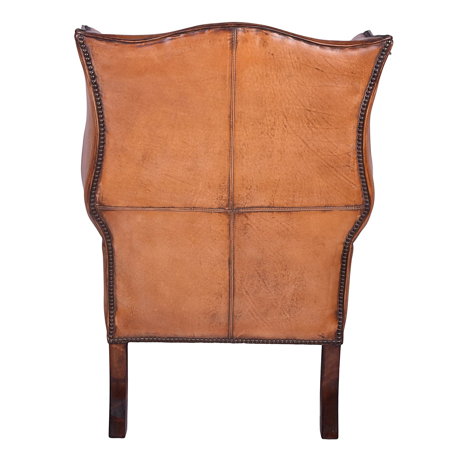 TULSA VINTAGE LEATHER ARMCHAIR - MyChocolateWood