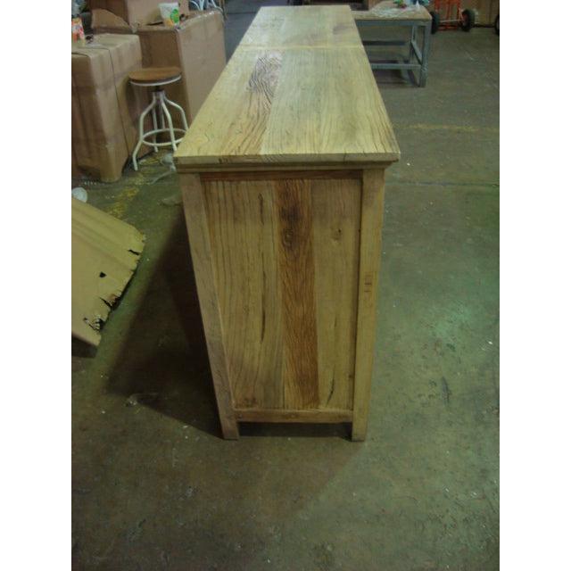 VILLA LOUVRE STYLE BUFFET/SIDEBOARD 4 DOORS 2 DRAWERS RECYCLED ELM 150CM - MyChocolateWood