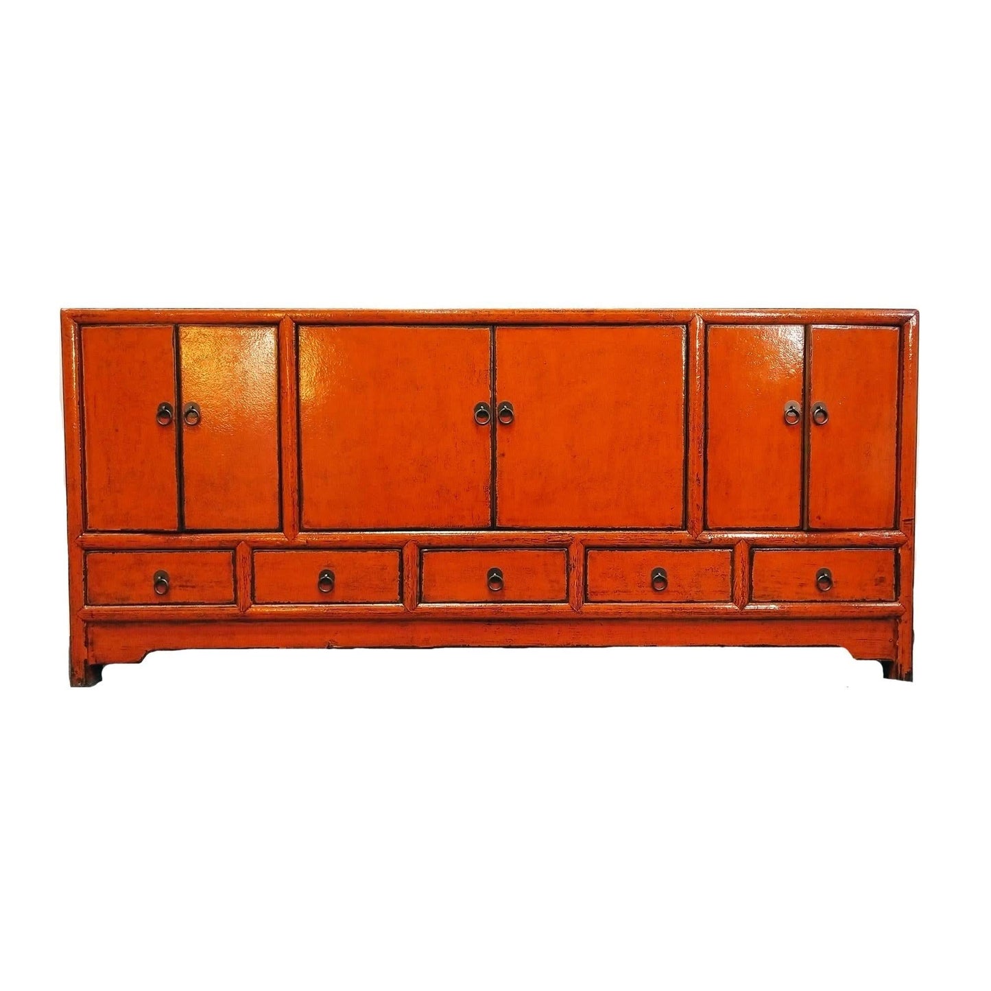 YUZE HSB072 CHINESE ANTIQUE RECYCLED PINE TIMBER SIDEBOARD/BUFFET - MyChocolateWood