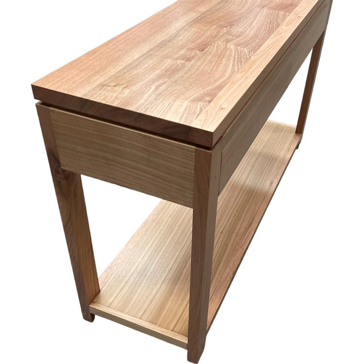 BERKLEY TASSIE OAK CONSOLE TABLE WITH 2 DRAWERS CUSTOM MADE IN AUSTRALIA - MyChocolateWood