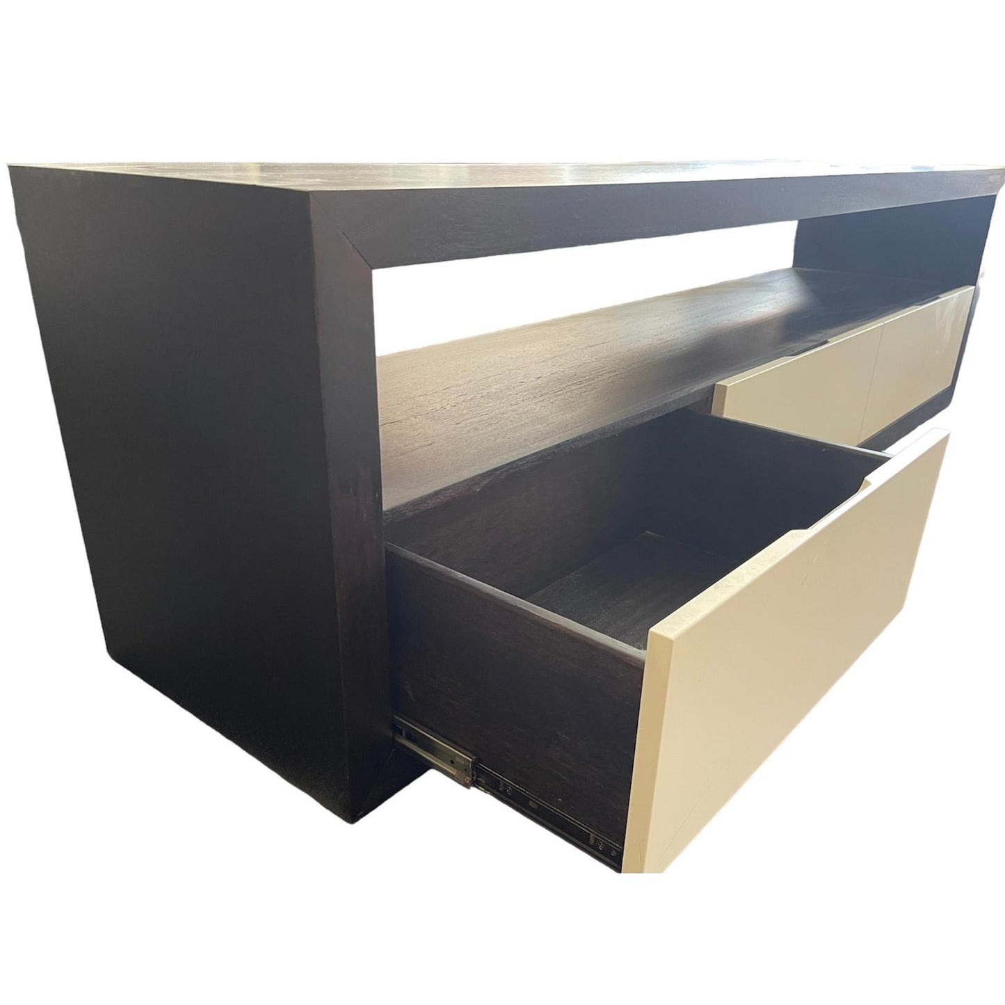 LOCALLY MADE MANDI TASSIE OAK 3 DRAWER TV UNIT - FLOOR STOCK CLEARANCE