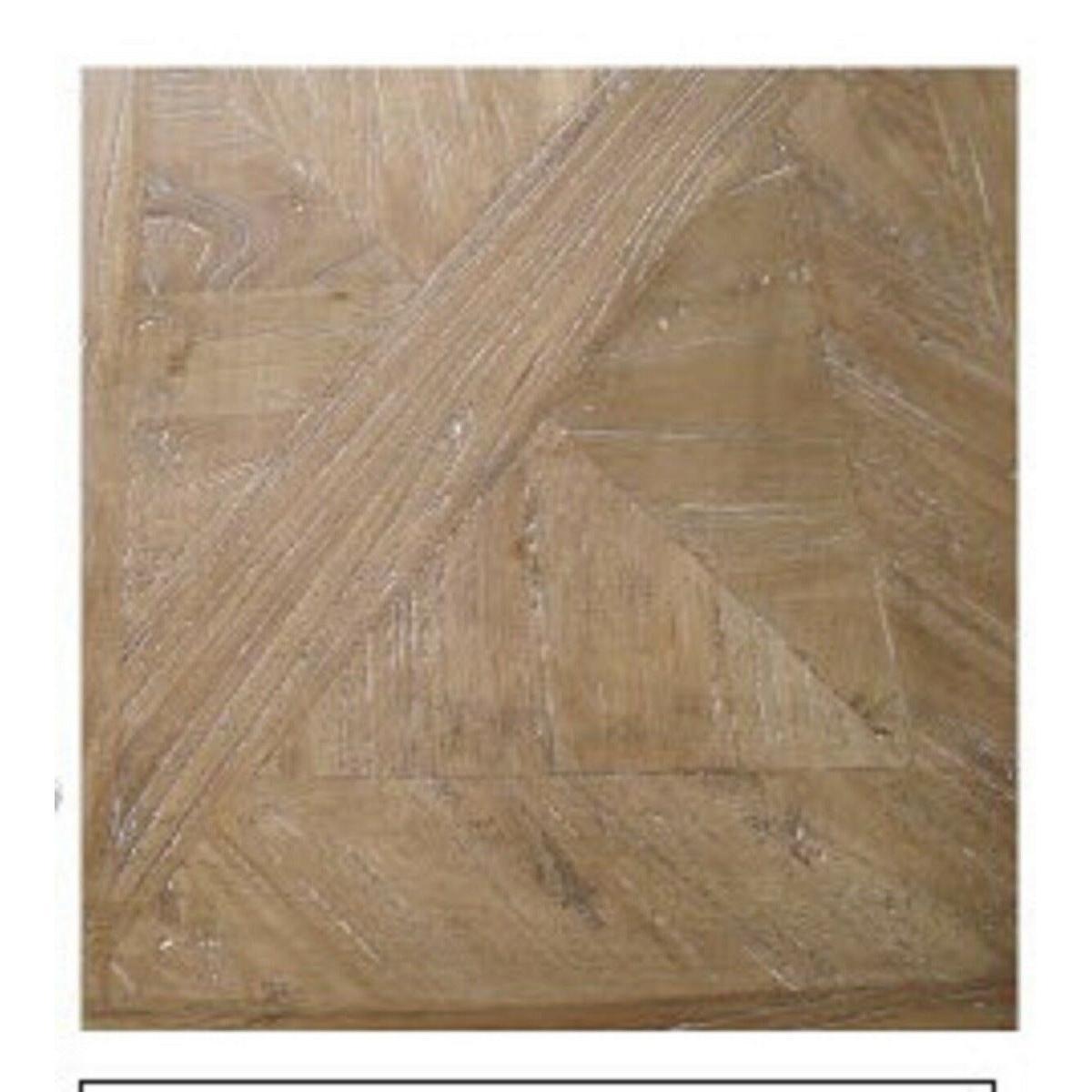 KENSIT HAMPTONS RUSTIC RECYCLED ELM BUFFET/ SIDEBOARD PARQUETRY PATTERN 3 DRAWERS 6 DOORS 200 CM - MyChocolateWood