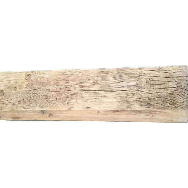 VALENCIA FARMHOUSE RUSTIC BENCH IN RECYCLED ELM FULL LENGTH 180CM - MyChocolateWood