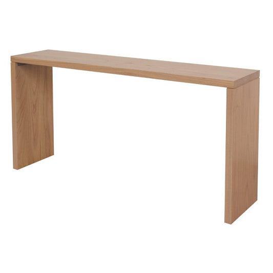 APOLLO WHITE CEDAR CONSOLE TABLE/HALL TABLE - NATURAL - MyChocolateWood