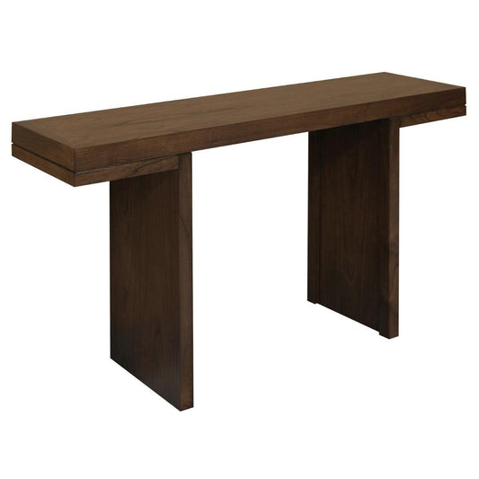 BRENTWOOD CONTEMPORARY CONSOLE TABLEHALL TABLE - WALNUT - MyChocolateWood