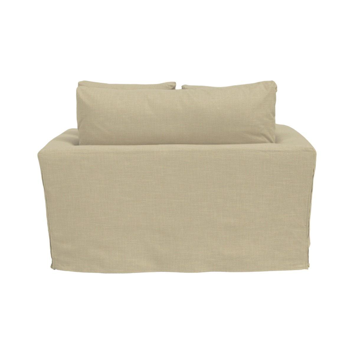 CORDELIA 1.5-SEATER XL HAMPTON STYLE ARMCHAIR IN KAHKI - MyChocolateWood