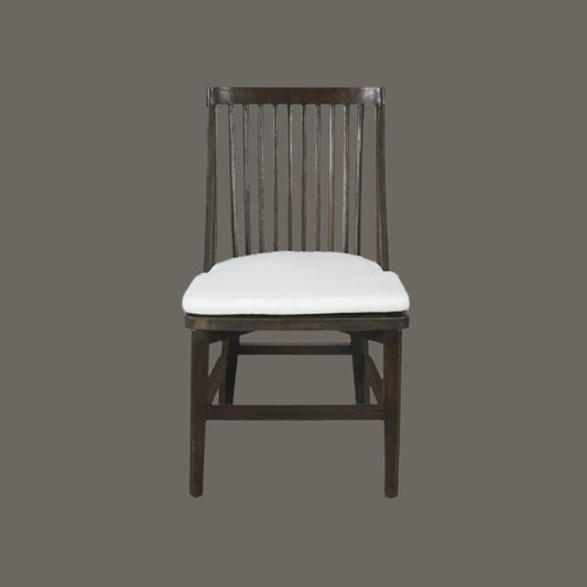 MARLEY MANGO WOOD HAMPTONS DINING CHAIR WALNUT - MyChocolateWood