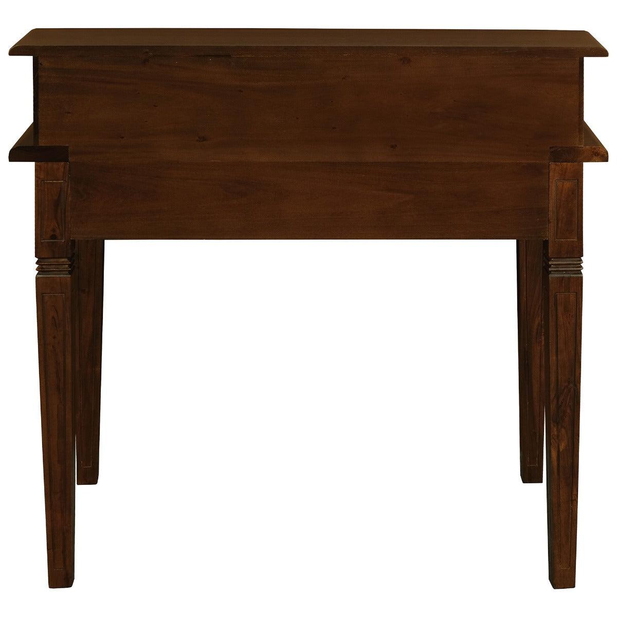 GLASMERE SOLID MAHOGANY TIMBER SECRETARY DESK WITH 6 DRAWERS - MAHOGANY - MyChocolateWood