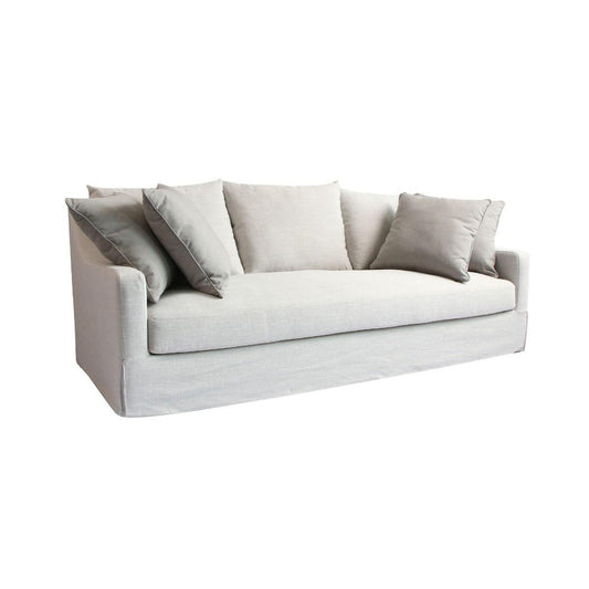 MOANA 3-SEATER HAMPTON STYLE SOFA IN BARLEY - MyChocolateWood