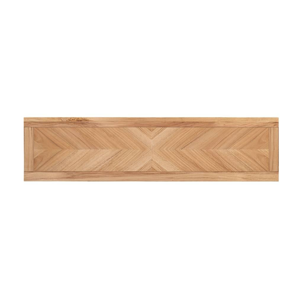 VALANCE TASSIE OAK 3 DRAWERS TV UNIT IN NATURAL - MyChocolateWood