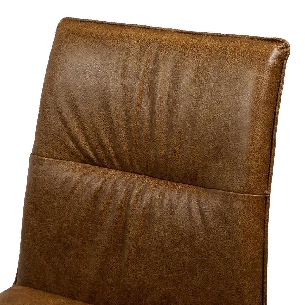 TAMWORTH MARRI WOOD 9 PIECE DINING SET - 1 DINING TABLE 240CM & 8 TOFFEE LEATHER DINING CHAIRS