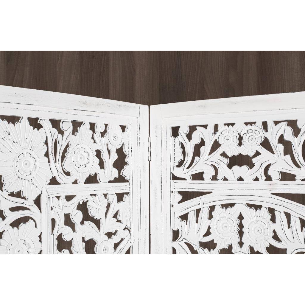 FLEMINGTON SCREEN 150X 2.4 X 180CM IN ANTIQUE WHITE - MyChocolateWood