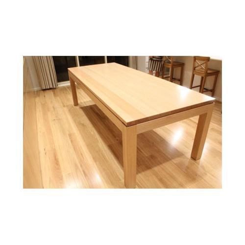 BORA DINING TABLE 1500/900 - SOLID TASSIE OAK HARDWOOD TIMBER