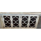 REINA GREYWASHED RECYCLED TIMBER/HERITAGE METAL 4-DOOR BUFFET/SIDEBOARD