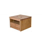 NOREEN LAMP TABLESIDE TABLE WITH 1 DRAWER - MyChocolateWood
