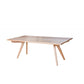 GRANVILLE TASSIE OAK RECTANGULAR DINING TABLE 2400MM - MyChocolateWood