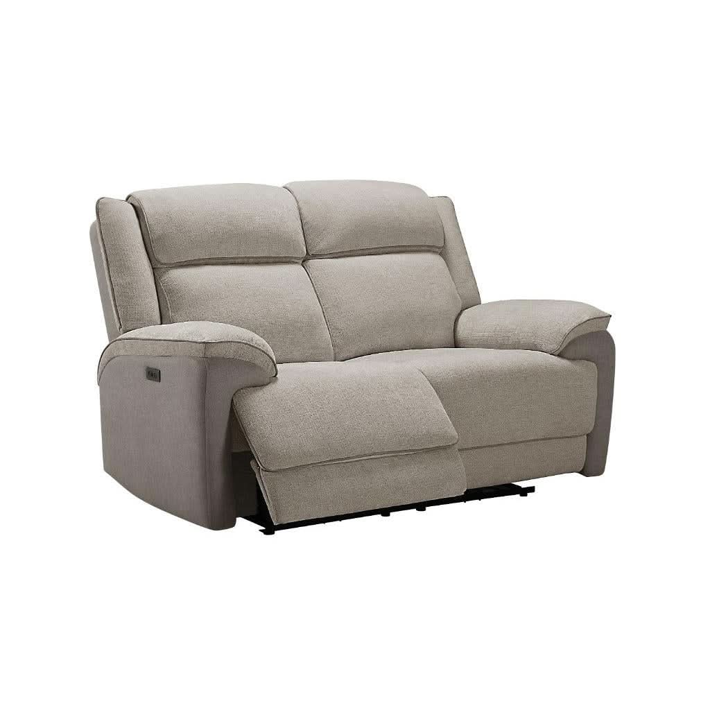 COLVOS 2-SEATER ELECTRIC RECLINER SOFA OYSTER COLOUR