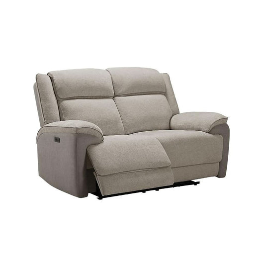 COLVOS 2-SEATER ELECTRIC RECLINER SOFA OYSTER COLOUR