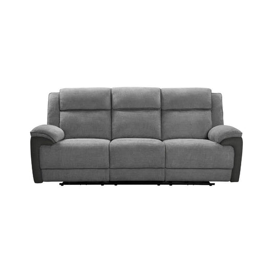 COLVOS 3-SEATER ELECTRIC RECLINER SOFA GRAPHITE COLOUR