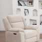 ALLOA FABRIC 1-SEATER ARMCHAIR ELECTRIC RECLINER SOFA BEIGE