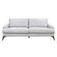 ALBERGO FABRIC 3-SEATER SOFA LOUNGE LIGHT GREY - MyChocolateWood