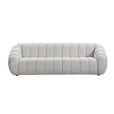 BRIELLE FABRIC 4-SEATER SOFA BEIGE