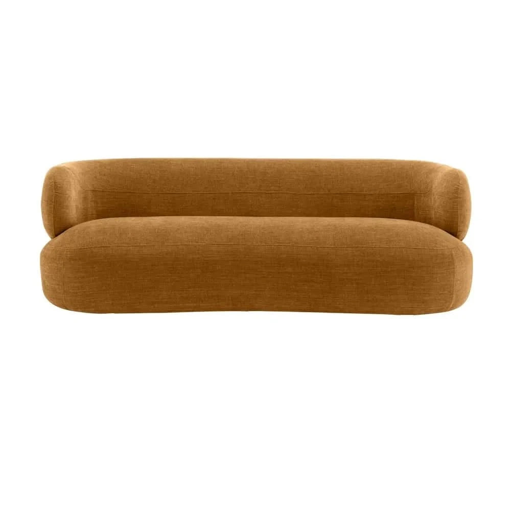 BEECHAM 3-SEATER CHENILLE SOFA BUTTERSCOTCH