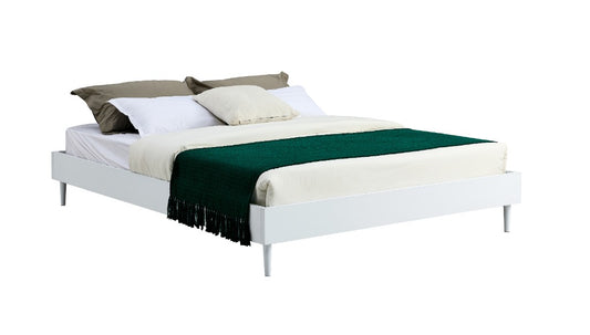 BUXTON QUEEN BED WHITE