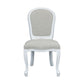 SHERBORNE WHITE  RUBBERWOOD DINING CHAIR