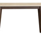 SEVERIN SOLID & VENEER MALAYSIAN HARDWOOD CONSOLE TABLE / HALL TABLE WALNUT DIA.80CM (Copy)