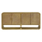 DELGARDO 4-DOOR BUFFET/SIDEBOARD BRUSHED ANTIQUE GOLD