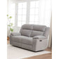 ALLOA FABRIC 2-SEATER ELECTRIC RECLINER SOFA GREY