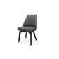 GYPSANA REAL LEATHER DINING CHAIR IN DARK GREY COLOUR