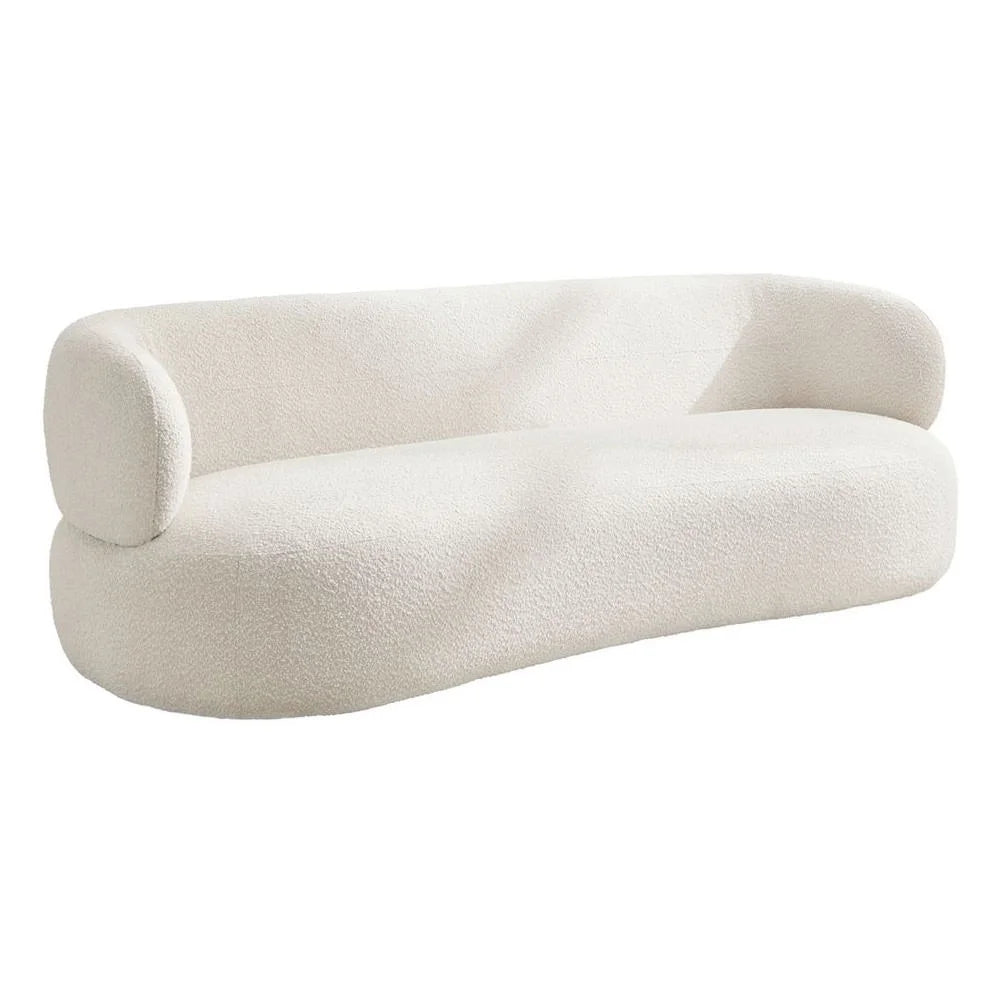 BEECHAM 3-SEATER BOUCLE SOFA IVORY