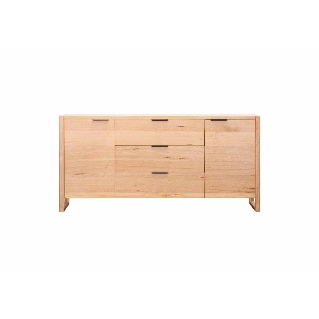 KIPLING MESSMATE TIMBER 2-DOOR 3-DRAWER BUFFET SIDEBOARD NATURAL