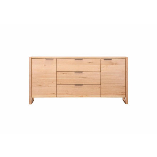 KIPLING MESSMATE TIMBER 2-DOOR 3-DRAWER BUFFET SIDEBOARD NATURAL