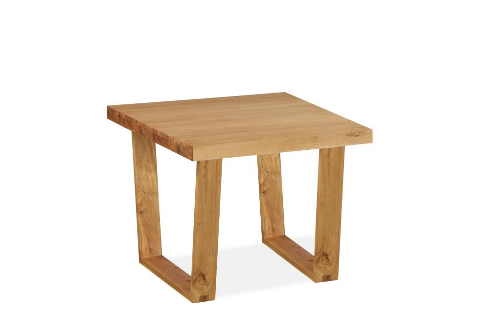 STROUD ELM VENEER TIMBER/MDF LAMP TABLE SIDE TABLE 60X60X50CM NATURAL