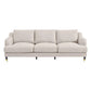 ORVIL-3-SEATER SOFA NATURAL LINEN