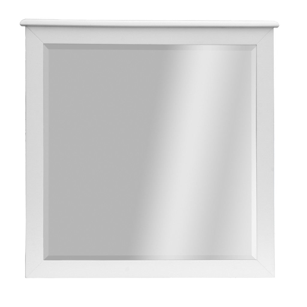 LUGANO HAMPTONS STYLE ACACIA MIRROR